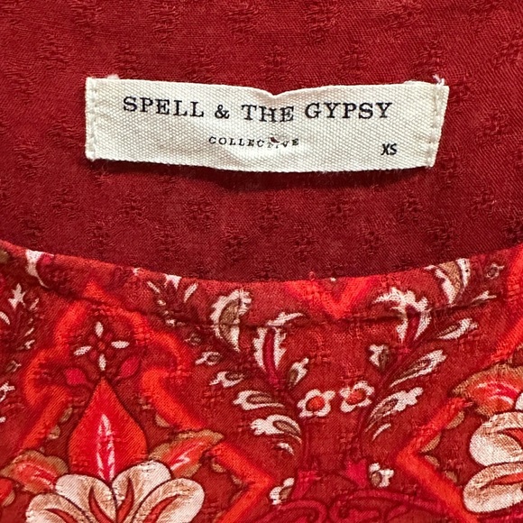 Spell & the Gypsy Collective Designs Jewel Tunic Dress Copper (D6) - Picture 5 of 7